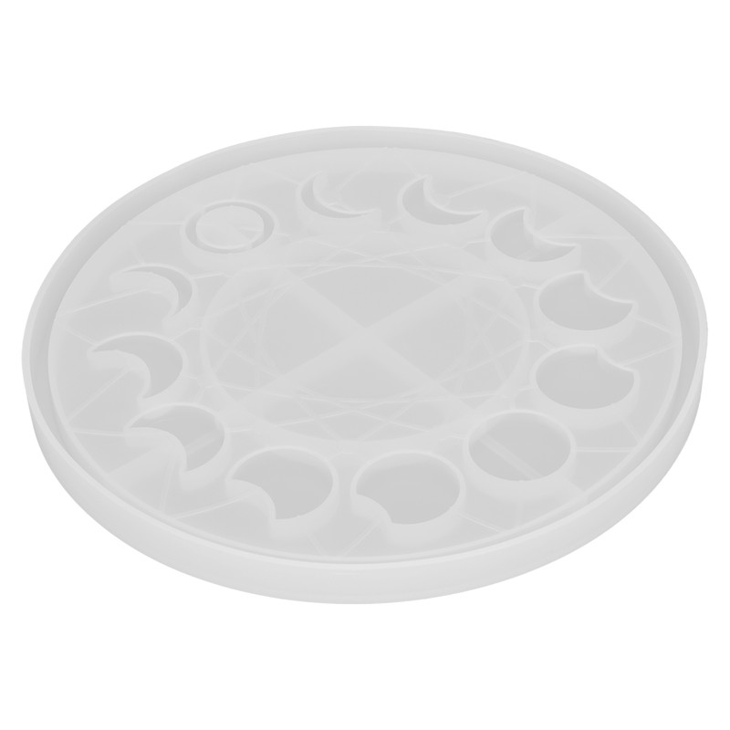 Moon Phase Tray Mold Lunar Eclipse Crescent Epoxy Resin Casting
