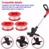 for craftsman 3 Pack String Trimmer Line 0.065" 30ft for