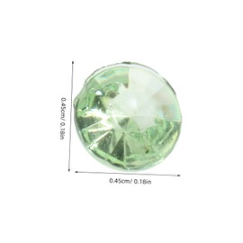 Housoutil Elegant 2000pcs Acrylic Crystal Rhinestones Perfect for DIY Crafts Wedding Decor and Party Centerpieces