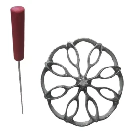 Rey de las buluelas Moldes Para Buñuelos De Viento, Buñuelera. Paquete De 3 Pzs
