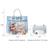 Large Clear Tote Bag Stadium Approved Women Clear Purse for