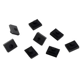 Allstare 826885 Grate Rubber Feet for Wolf CG Series Gas Cooktop Range Burner Grate Pad Rubber Support Bumpers, Wolf Stove Parts Grate Rubber Foot Also Fit Other Brand Stove 8 Pack
