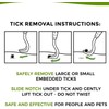 Pet Tick Remover Tool Set, 3 Sizes, Lime Green, for