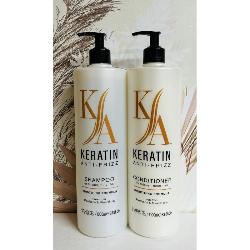Harbor ~ Keratin Anti-Frizz Shampoo & Conditioner 33.8 fl oz