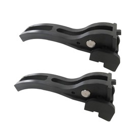 Universal Rear Clamp Replacement Parts for Hard Folding Tonneau Cover, 2PCS, Black by BLUE ELF