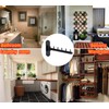 Clothes Hanger Rack Swing Arm, Folding Wall Mounted Clothes Hanger