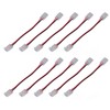 10pcs COB Strip Light Connector Professional Double Head 8mm 2