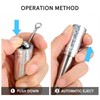 Healifty Foldable Stainless Steel Pocket Sticks, for Tricks, Martial Arts,