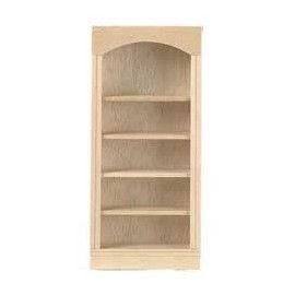 Houseworks, Ltd. Dollhouse Miniature Bookcase, 5-Shelf #HW5016
