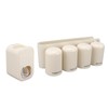 Toothbrush Holder Bathroom Hanging Vanity Tooth Brush Organizer Punch Free