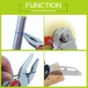 12-in-1 Multi Tool Pliers Portable Folding Pocket Multitool with Nylon