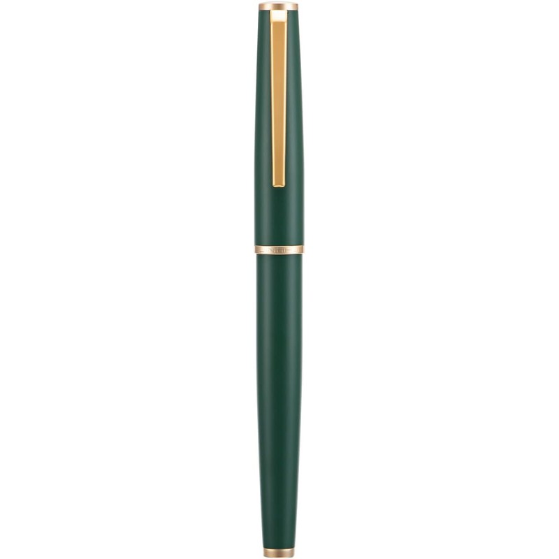 Jinhao 95 - Pluma estilográfica de metal, punta media, rojo