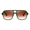 FEISEDY Retro Square Aviator Sunglasses Women Men 70s Vintage Trendy