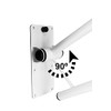 PEPE Mobility Toilet Grab Rail 75 cm (29.5"), Flip Up