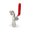 Wärmer System Outside Garden Tap with Check Valve and Wallplate