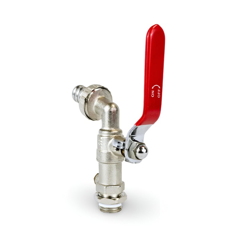Wärmer System Outside Garden Tap with Check Valve and Wallplate