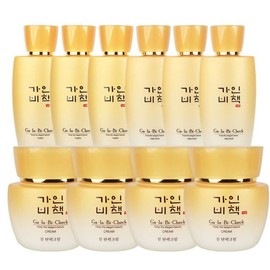 Gainbi Chek 가인비책 진 엑소좀 탄력 패키지 10종 단품 세트 (스킨3+로션3+크림4) /여성기초세트 주름개선 Gain Biotech Jin Exosome Elasticity Package 10-Item Set (3 Skin + 3 Lotion + 4 Cream) / Women's Basic Set for Wrinkle Improvement