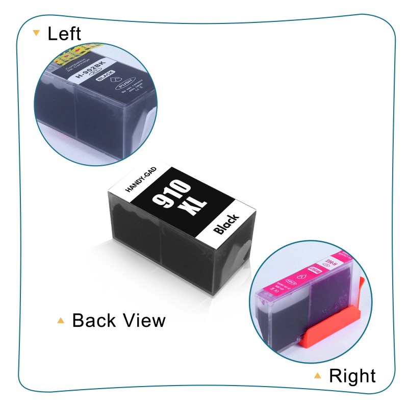For HP 4 PK 910XL Ink Cartridge for HP OfficeJet