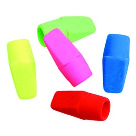 Cap Eraser Bright Colors 144/pk