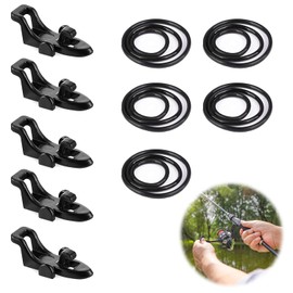 TVETE Lure Hook Holder Fishing Hook Keeper Fishing Hook Keeper [Set of 5] Fishing Hook Holder with Ring Easy Installation Reducing Wobble Maintain Stability Compact Lightweight Portable Rubber Ring