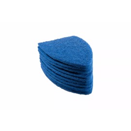 Tri-Edge Window Tint Tools, Scrub-it Blue REPLACEMENT PADS 10 Pcs Pack BLUE color.