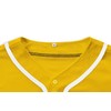 babyhealthy Mens Baseball Jersey Baseball Button Down Jersey Softball T-Shirt