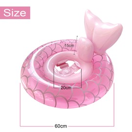 Baby Swimming Ring, Baby Pool Swimming Ring, Baby Float Swimming Hoop, Swimming Ring for Babies, Baby Swimming Ring with Swimming Seat, Inflatable Swimming Hoop Toddler, Children's Swimming Ring Toy