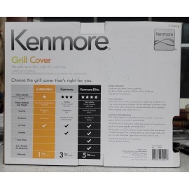 Kenmore Grill Cover 250 GSM 56 in. L x 25 in. W x 44 in. H