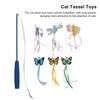 7pcs Cat Tassel Toys Play Chase Exercise Multifunctional Cat Butterfly