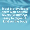 DR.VEGAN Daily Vitamin B12, 2000ug | 30 Vegan Capsules |