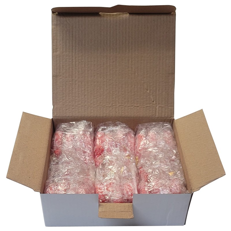 Naturejam Red Heart Lollipops 24 Count-Individually Wrapped Hard Candy For