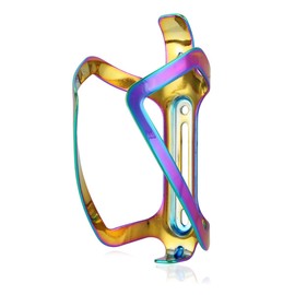 ThinkTop Bike Water Bottle Cage Holder Aluminum Alloy Lightweight and Strong Bicycle Water Bottle Holder Adjustable for Road Mountain Bikes Cycling