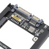 Dual Msata SSD to 2.5inch SATA III Adapter 6Gbps Supports