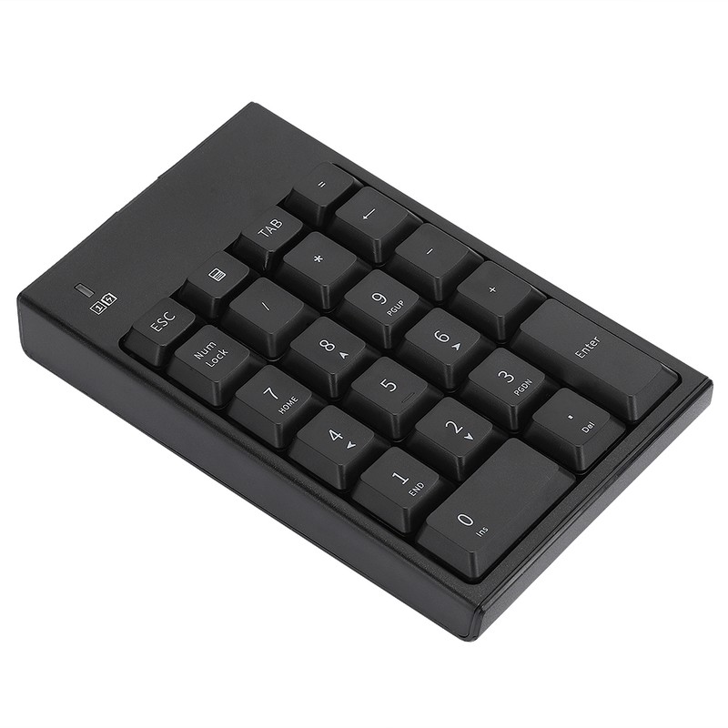 2.4G USB Wireless Numeric Keypad Portable 22 Keys Mini Number