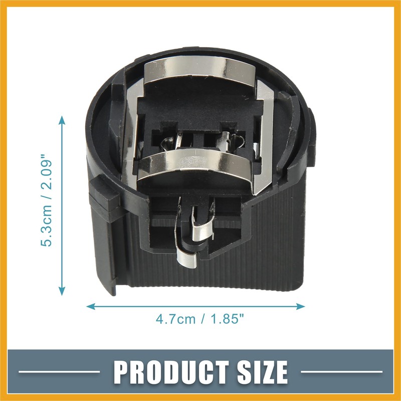Partuto H7 LED Headlight Bulb Holder Adapter Socket Base Holders