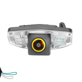 SanmuTu Vehicle Car Rear View Camera for Honda Accord/Acura TSX/Pilot/Civic EK/Civic FD/Odyssey/Acura TSX CCD HD Fisheye Waterproof Reverse Parking Camera AHD 1080P Night Vison Reverse Parking Cam