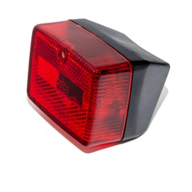 Rear Light Square Small Black for Puch Maxi Hercules Moped Prima 2 3 4 5