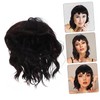 OATIPHO Wavy Synthetic Wig for Women Stylish Blend Hair Extension