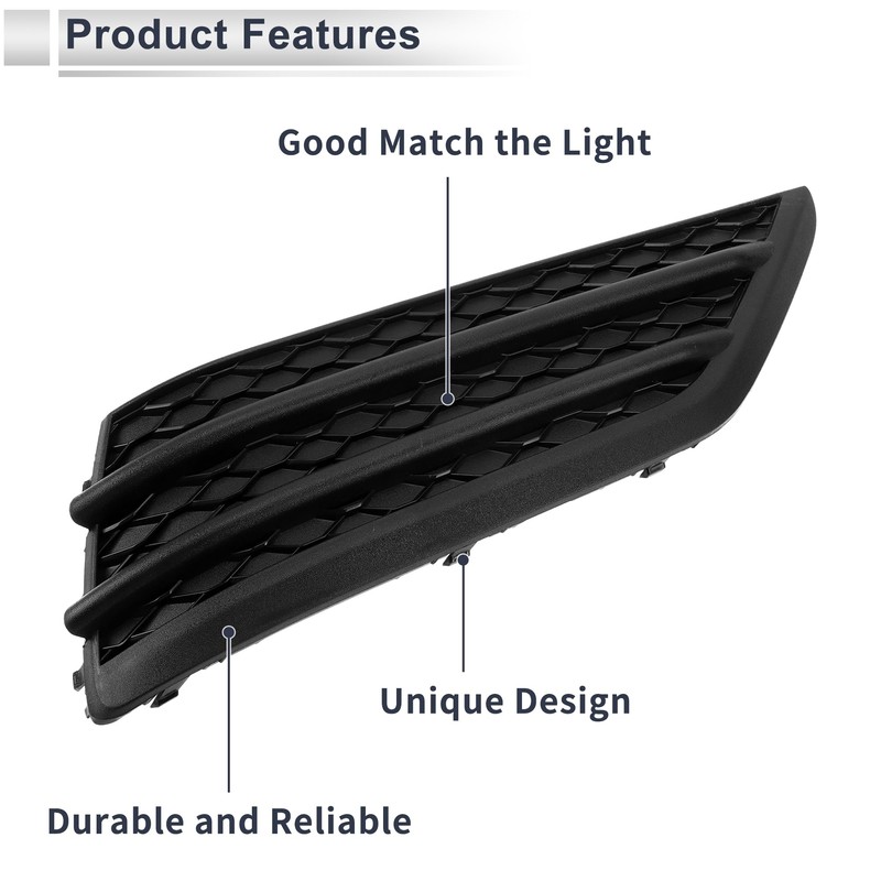 RATCHROLL Front Right Fog Light Grill for Honda Pilot 2016-2018