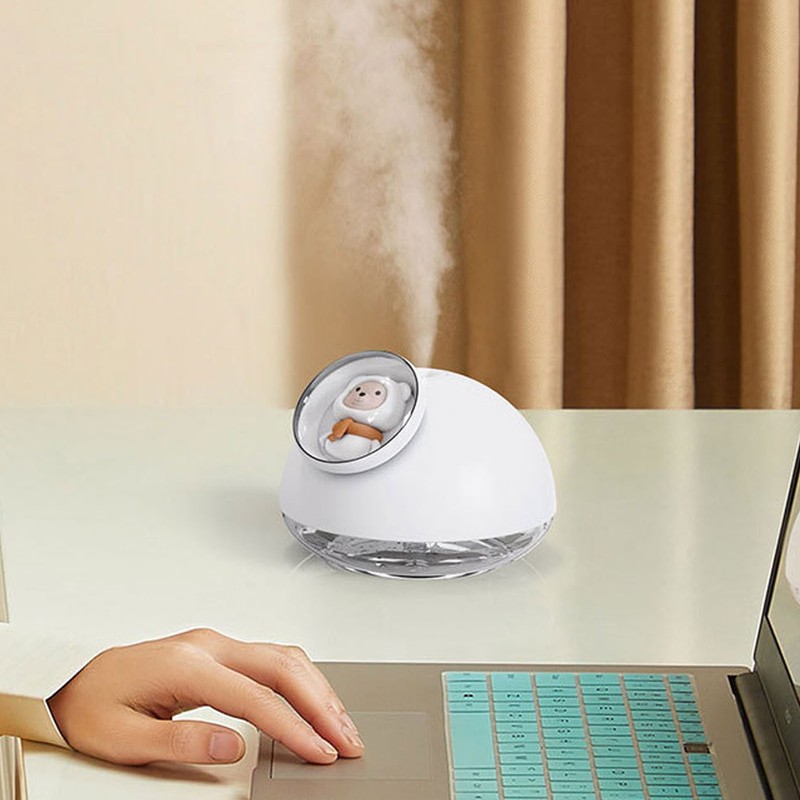 Tabletop Aromatherapy Humidifier Rechargeable Large Capacity Aroma Humidifier for Bedroom
