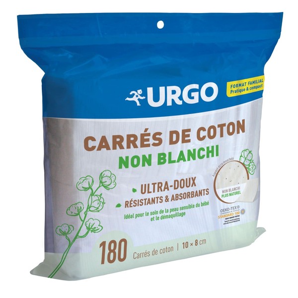 Urgo Square Cotton 8cm x 10cm Non Sterile Pack of 180