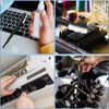 9 pcs Double-Ended Nylon Detailing Crevice Brushes Kit, Double-Ended Nylon