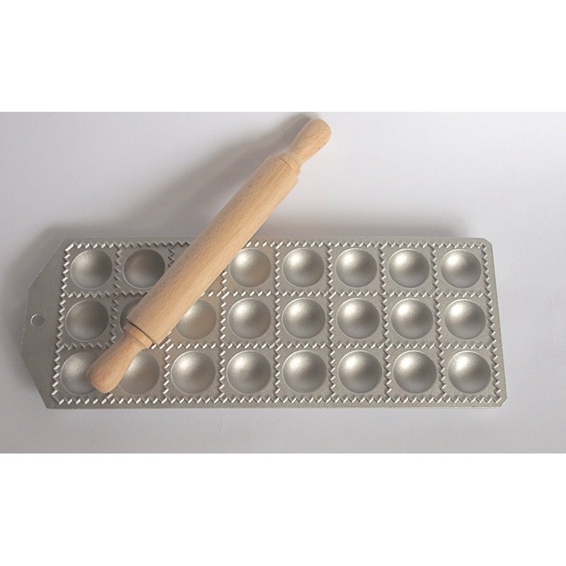 Aluminium dumpling pot for square dumplings 40x40 Cod. E47