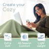 Full/Queen Size Microfleece Blanket | Fleece Bed Blanket | All-Season