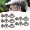 Hearing Aid Open Domes Professional Silicone Single Layer Replacement Hearing