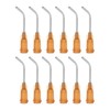 sourcing map Blunt Pointed Dosing Needles 15 Gauge 45° Curved