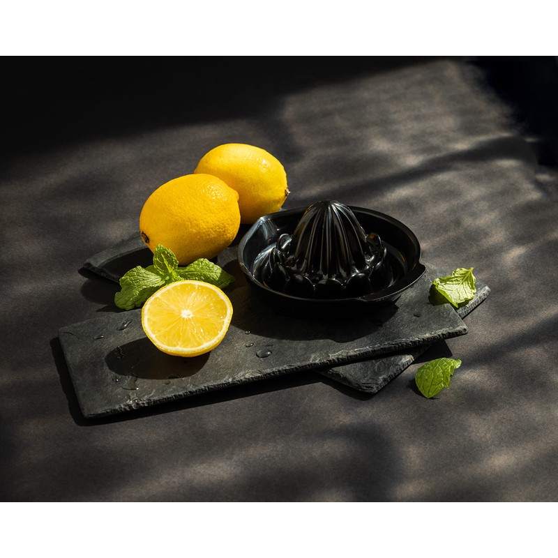 BranQ Home Essential Citrus Juicer Tritan Black 13 x 14.5