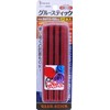 Ichinen Access 20354 Three Axis Glue Sticks, Red Glitter Set,
