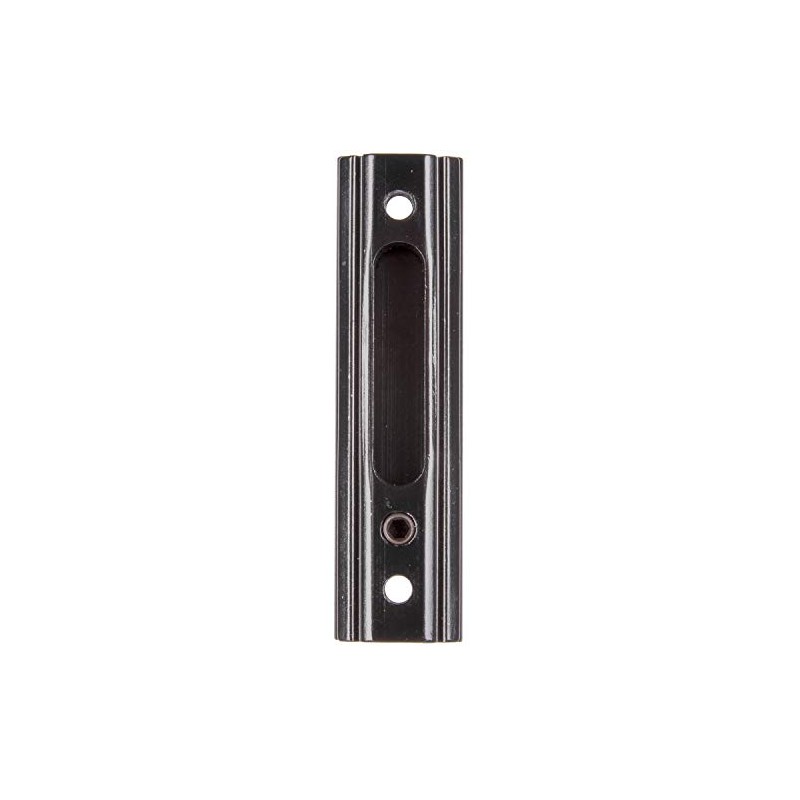 M-Wave Unisex - Adult Ada Slide Bottle Cage Adapter, Black