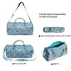 Original Floral Water Resistant Duffel Bag Gym bag Weekender Travel
